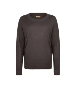 Girocollo con spacchi in Cashmere Ultrafine