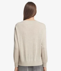 Girocollo con spacchi in Cashmere Ultrafine