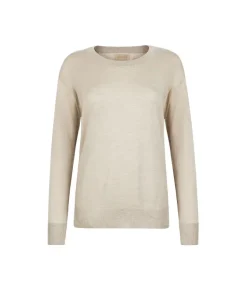 Girocollo con spacchi in Cashmere Ultrafine
