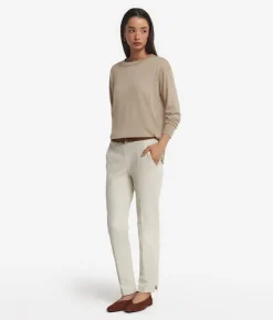 Girocollo con spacchi in Cashmere Ultrafine