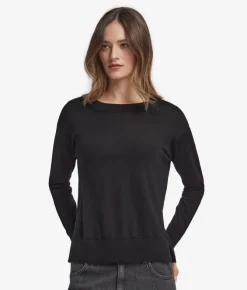 Girocollo con spacchi in Cashmere Ultrafine