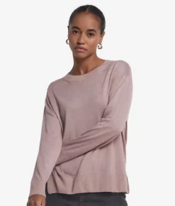 Girocollo con spacchi in Cashmere Ultrafine