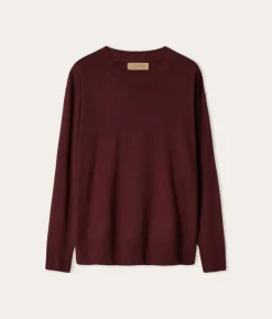 Girocollo con spacchi in Cashmere Ultrafine