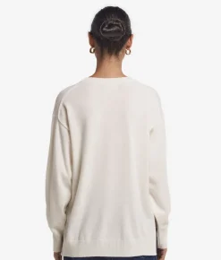 Girocollo con spacchi in Cashmere Ultrasoft
