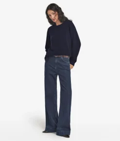 Girocollo con spacchi in Cashmere Ultrasoft