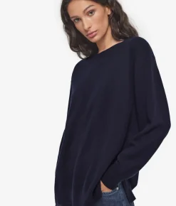 Girocollo con spacchi in Cashmere Ultrasoft