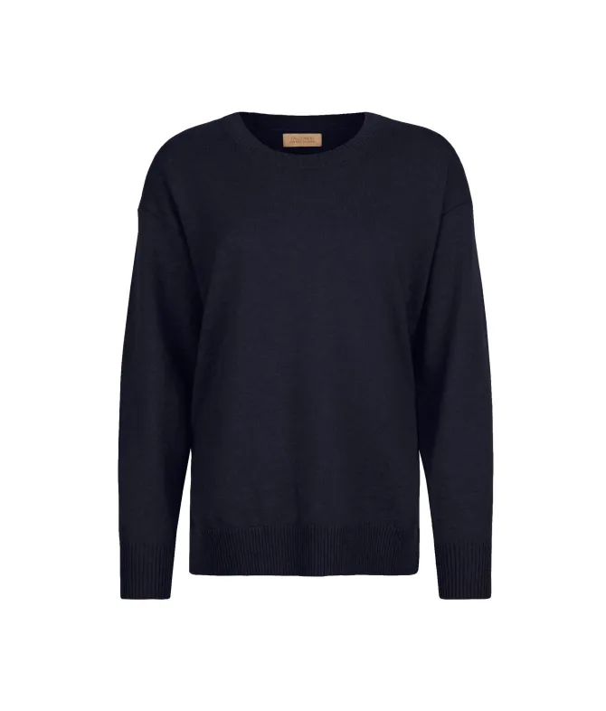 Girocollo con spacchi in Cashmere Ultrasoft