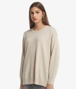 Girocollo con spacchi in Cashmere Ultrasoft