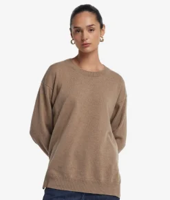 Girocollo con spacchi in Cashmere Ultrasoft