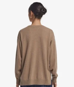 Girocollo con spacchi in Cashmere Ultrasoft