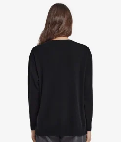 Girocollo con spacchi in Cashmere Ultrasoft