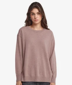 Girocollo con spacchi in Cashmere Ultrasoft