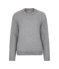Girocollo in Cashmere Bouclé