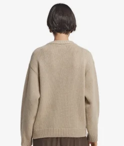 Girocollo in Cashmere Bouclé