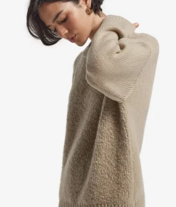 Girocollo in Cashmere Bouclé