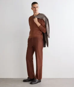 Girocollo in Cashmere Silkfine