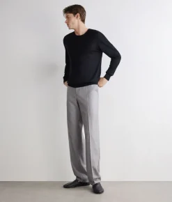 Girocollo in Cashmere Silkfine