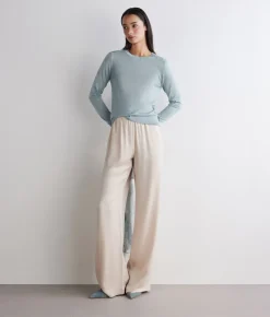 Girocollo in Cashmere Silkfine
