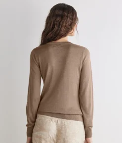 Girocollo in Cashmere Silkfine