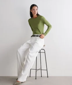 Girocollo in Cashmere Silkfine