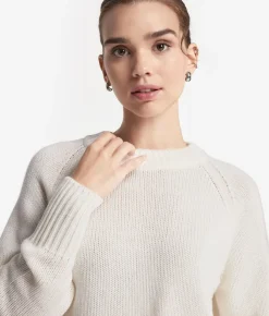 Girocollo in cashmere tricot