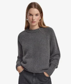 Girocollo in cashmere tricot