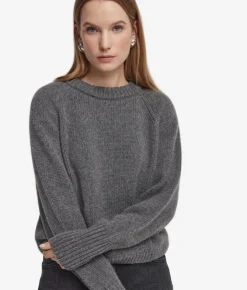 Girocollo in cashmere tricot