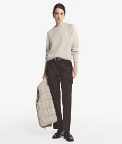Girocollo in cashmere tricot