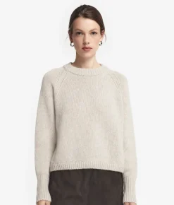 Girocollo in cashmere tricot