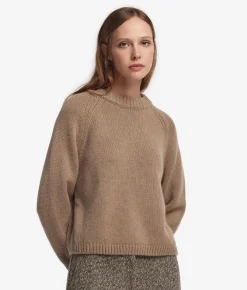 Girocollo in cashmere tricot