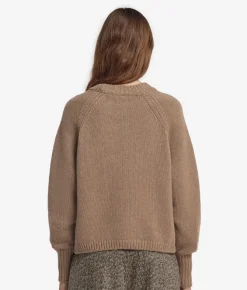 Girocollo in cashmere tricot