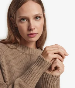 Girocollo in cashmere tricot
