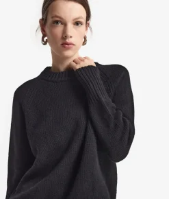 Girocollo in cashmere tricot