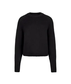 Girocollo in cashmere tricot