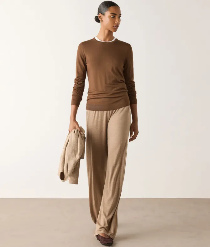 Girocollo in Cashmere Ultrafine