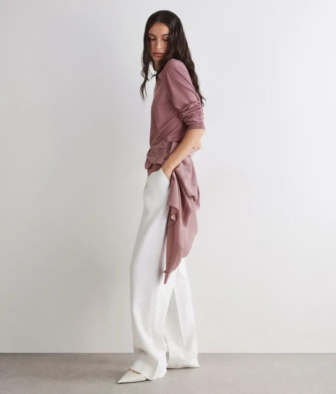 Girocollo in Cashmere Ultrafine