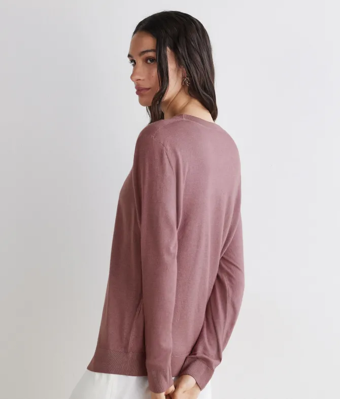 Girocollo in Cashmere Ultrafine