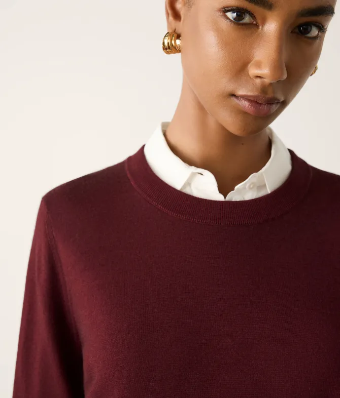 Girocollo in Cashmere Ultrafine