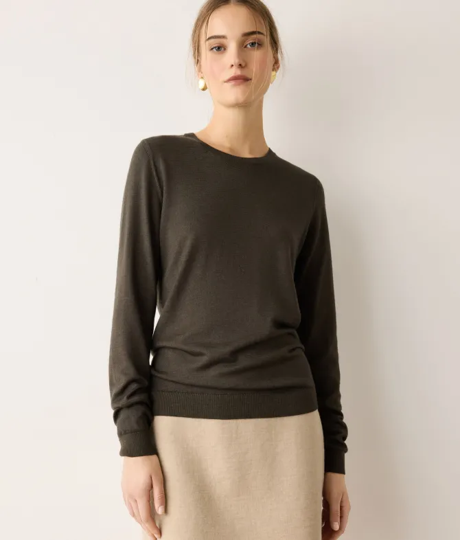 Girocollo in Cashmere Ultrafine