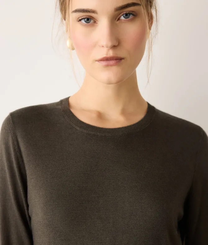 Girocollo in Cashmere Ultrafine