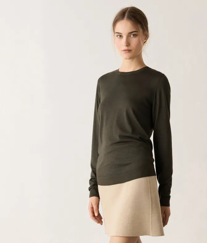 Girocollo in Cashmere Ultrafine