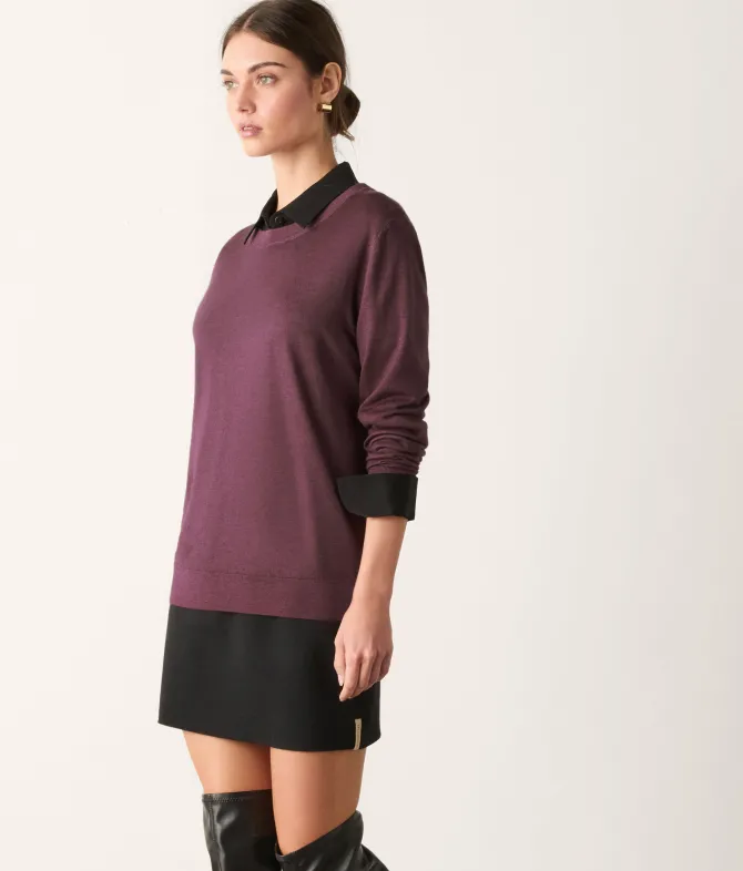 Girocollo in Cashmere Ultrafine