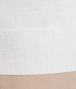 Girocollo in seta cotone