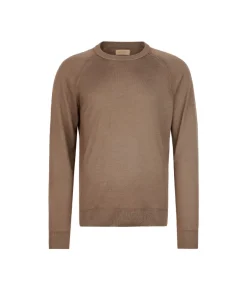 Girocollo manica raglan in Cashmere Ultrafine
