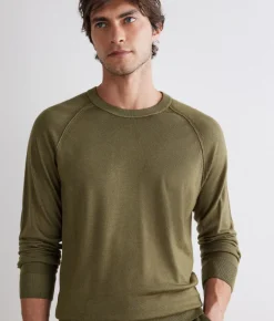 Girocollo manica raglan in Cashmere Ultrafine
