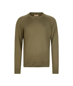 Girocollo manica raglan in Cashmere Ultrafine