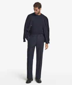 Girocollo punto waffle in Cashmere Ultrasoft