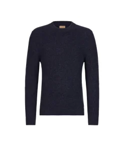 Girocollo punto waffle in Cashmere Ultrasoft