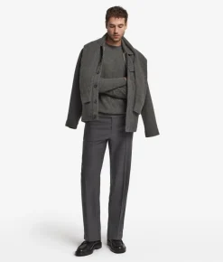 Girocollo punto waffle in Cashmere Ultrasoft