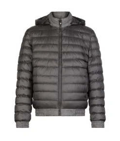 Giubbino reversibile in seta e cashmere
